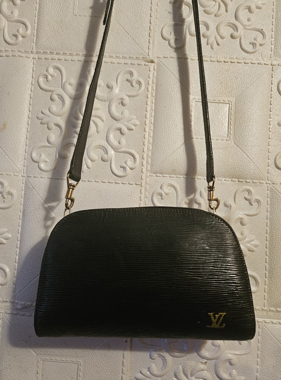 Louis Vuitton Louis Vuitton Epi Leather Dauphine MM Clutch Authentic Crossbody